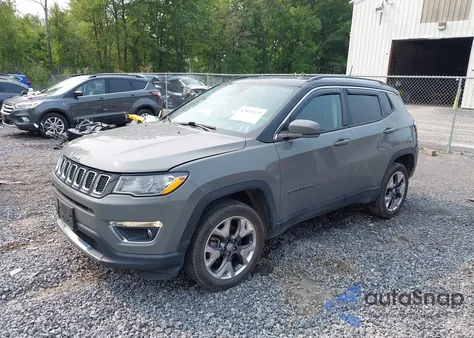 2021 Jeep Compass Limited 4X4 из США, поврежденный, VIN 3C4NJDCB8MT521869